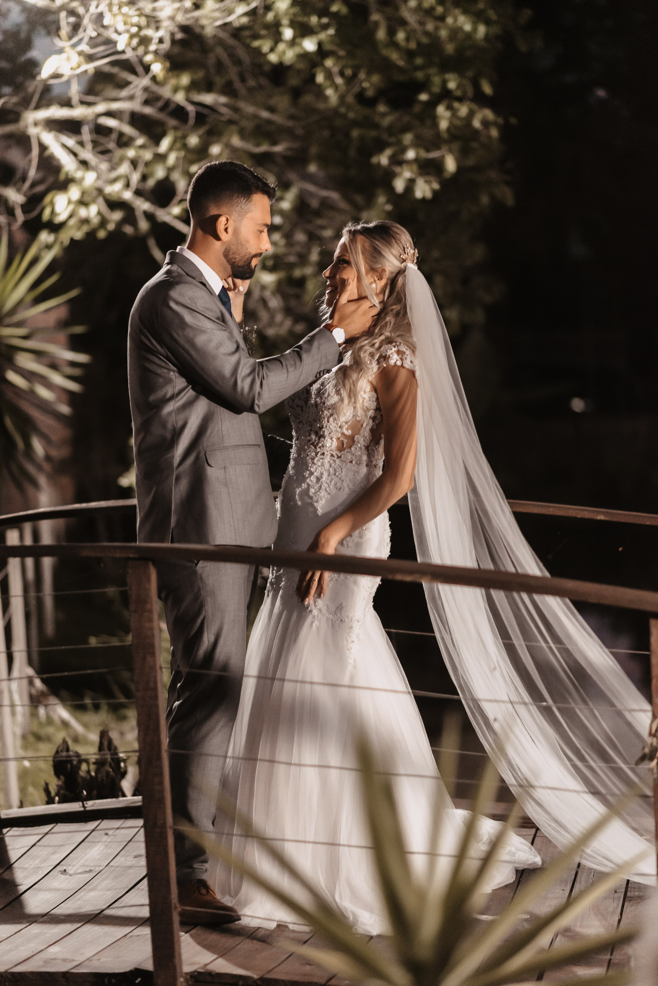 Momento espontâneo em casamento